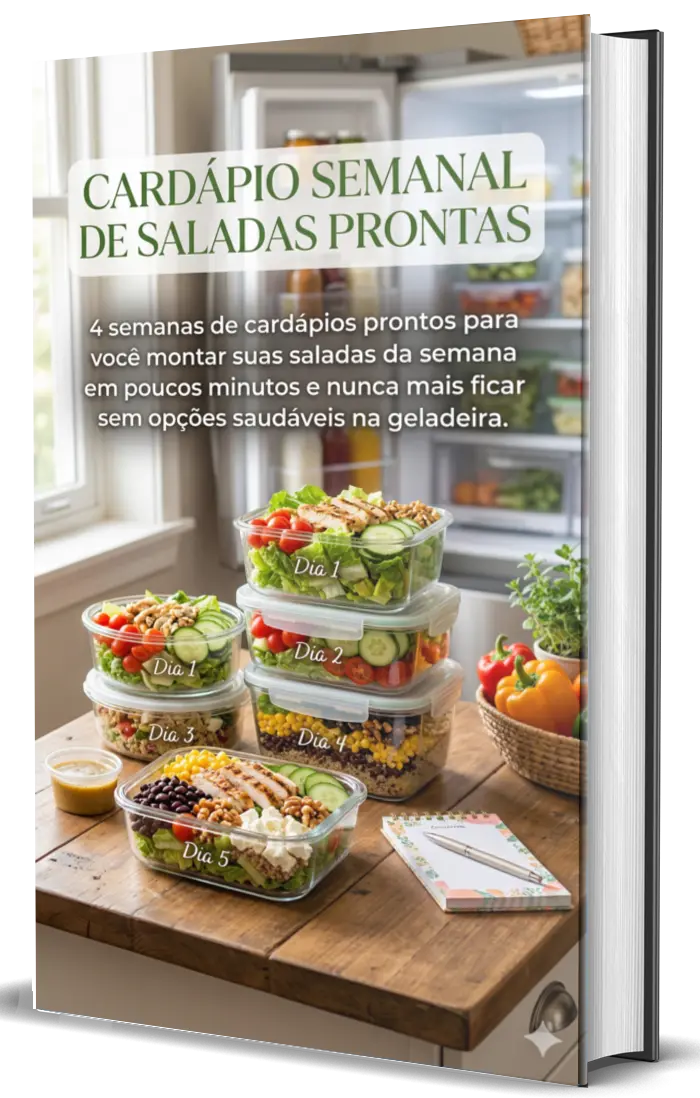 Layout do Cardápio Semanal Prático