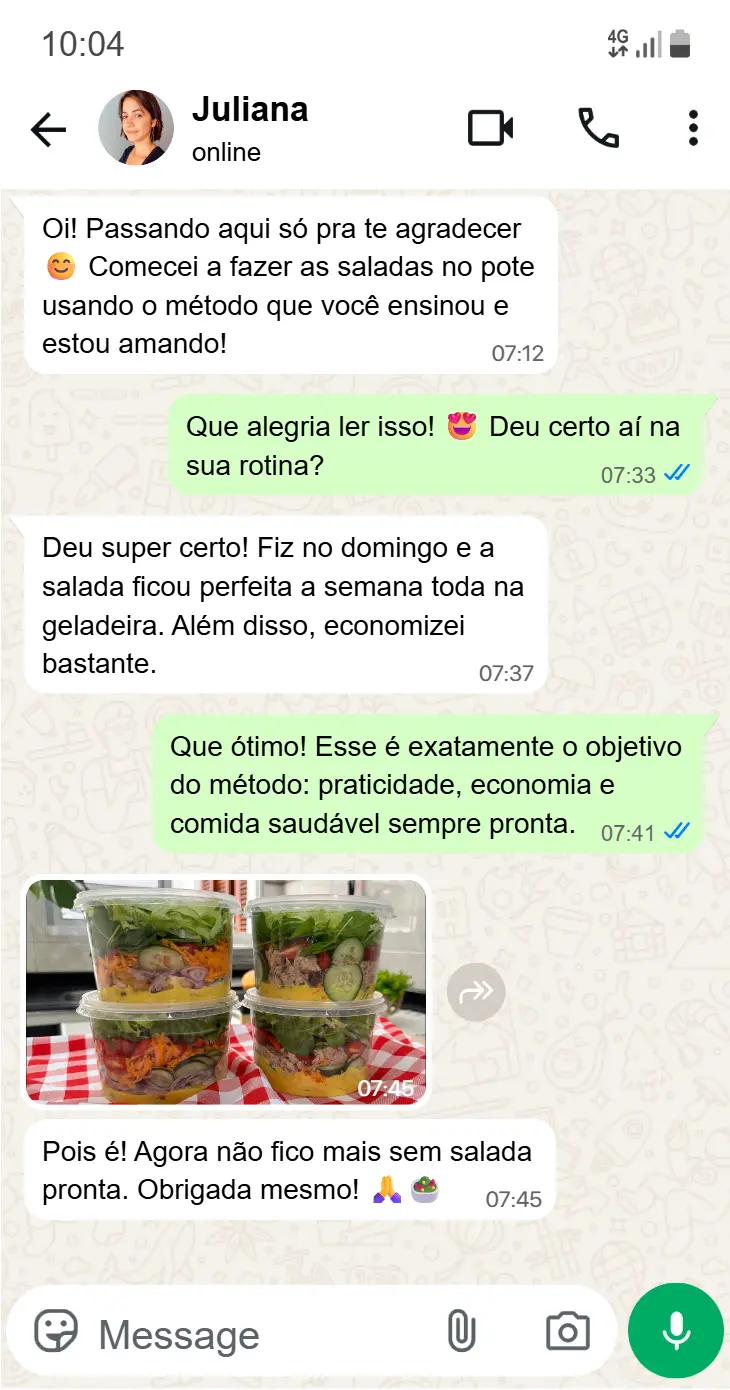 Depoimento de Cliente Satisfeita 1